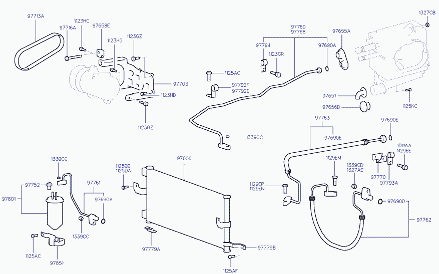 Dodge 9771302000 - Пистов ремък vvparts.bg