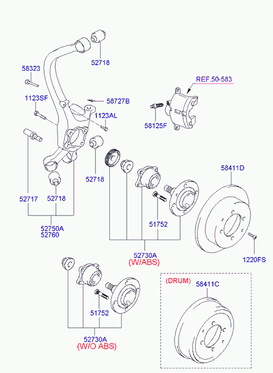 Buessing 58411-38310 - Спирачен диск vvparts.bg