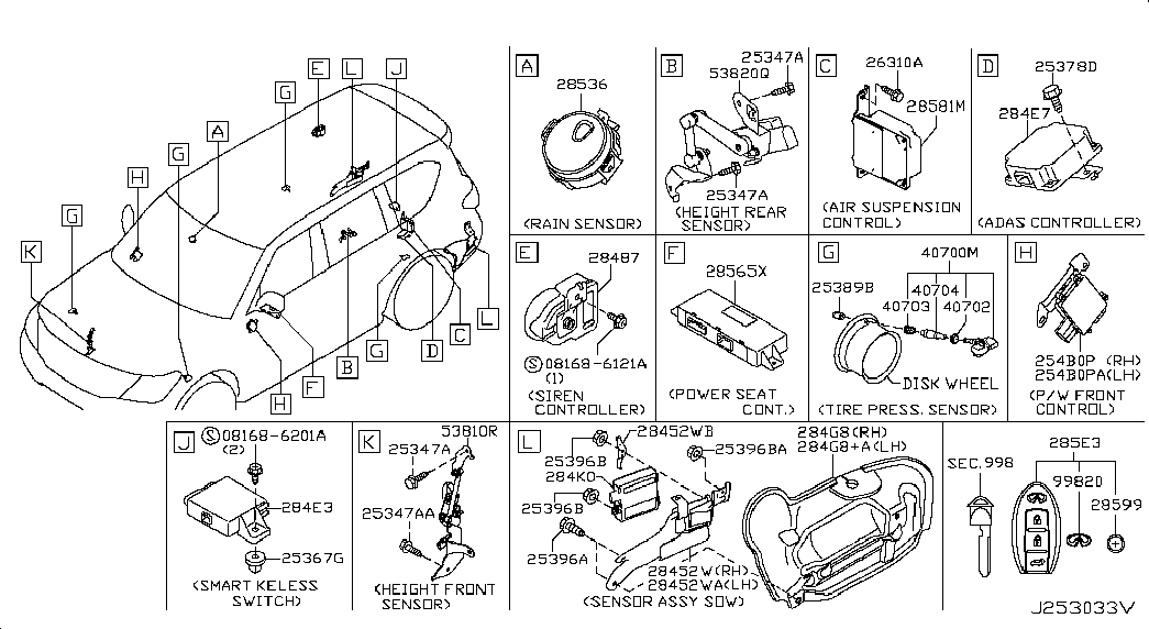 NISSAN 40700-6WY0A - Датчик на колелото, контролна система за налягане в гумите vvparts.bg