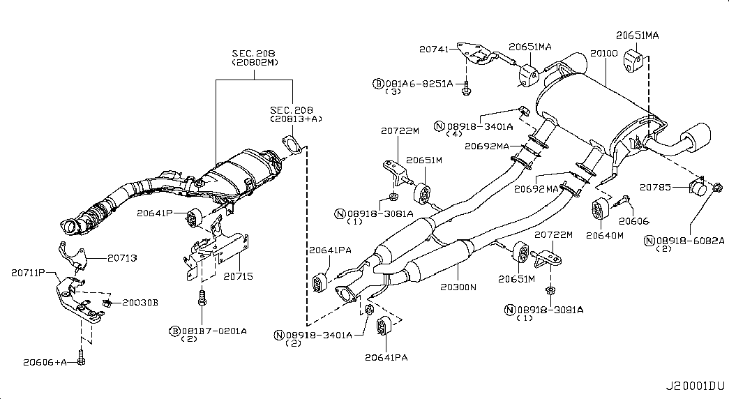 NISSAN 20641-34T00 - Лагерна втулка, стабилизатор vvparts.bg