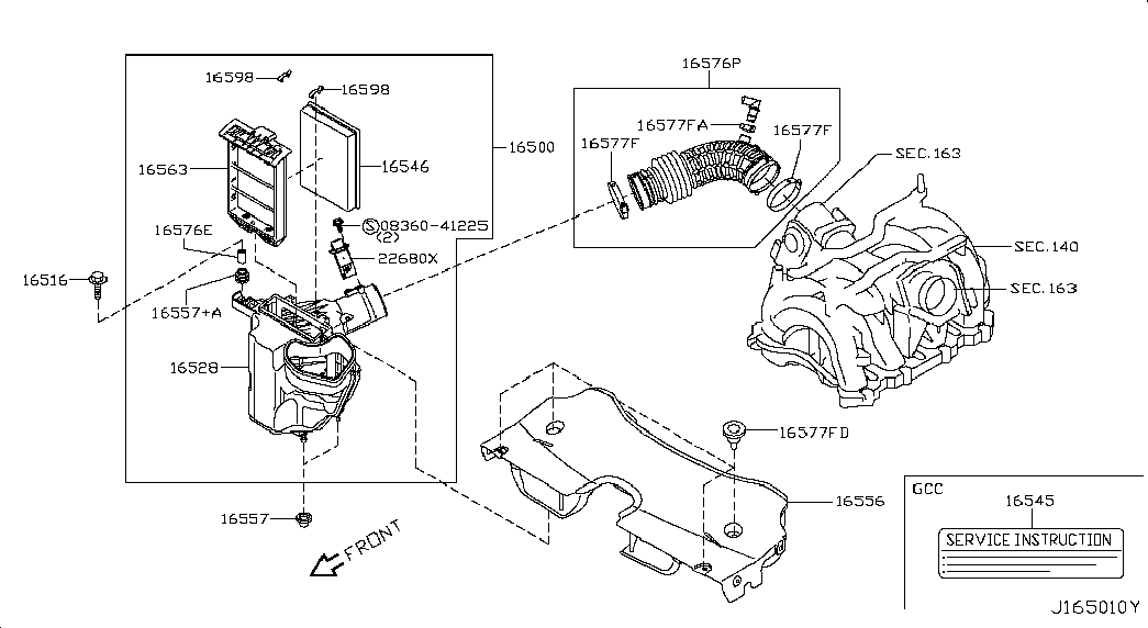 RENAULT 16546JG30A - Въздушен филтър vvparts.bg