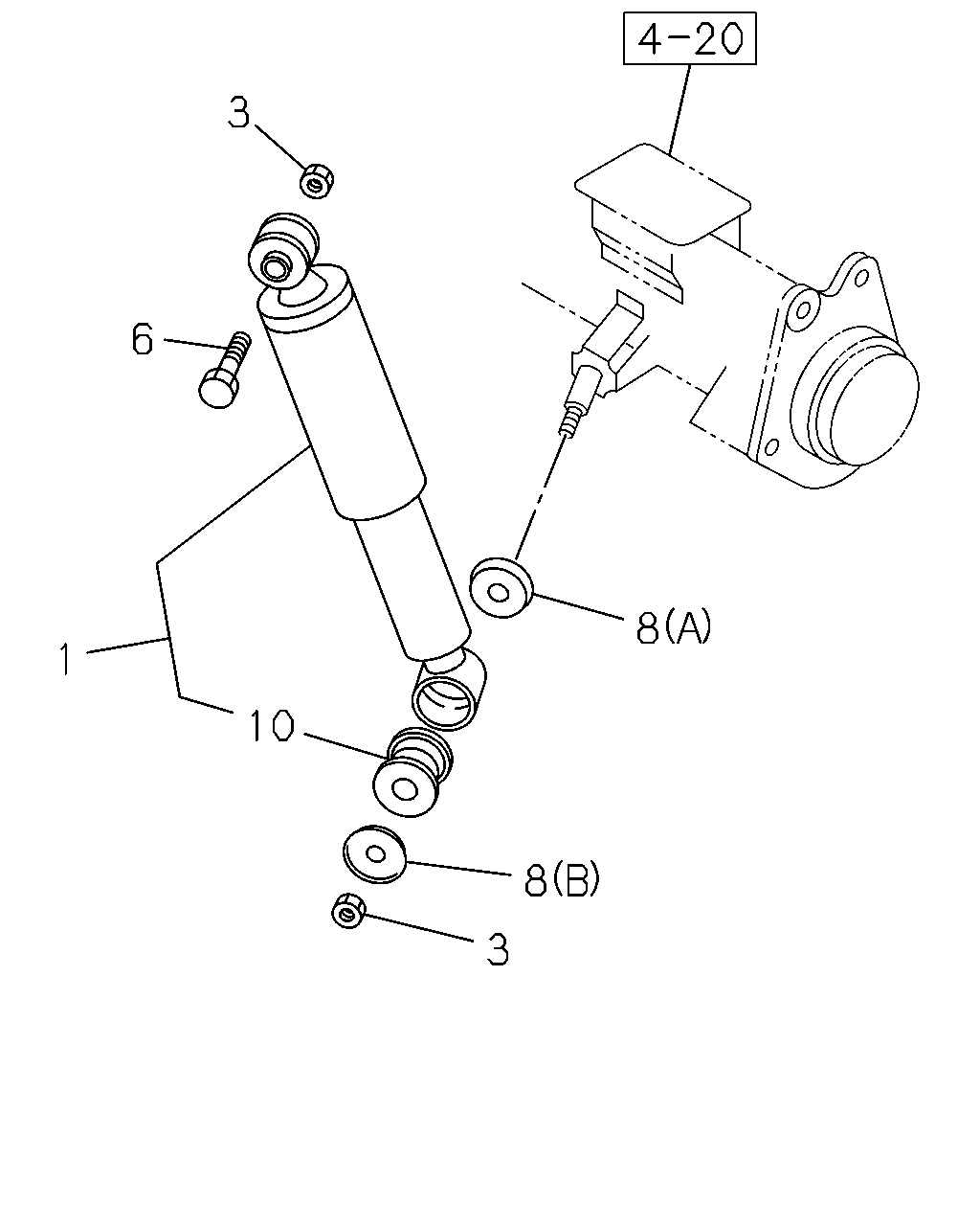 Opel 8-97043-817-2 - Амортисьор vvparts.bg