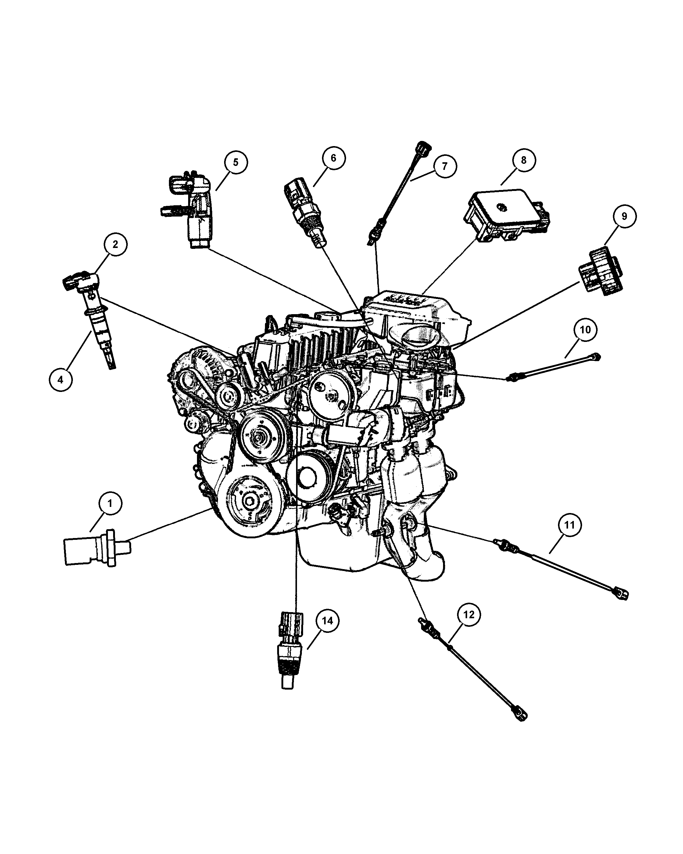 JEEP VIASA 56041 887AA - Ламбда-сонда vvparts.bg