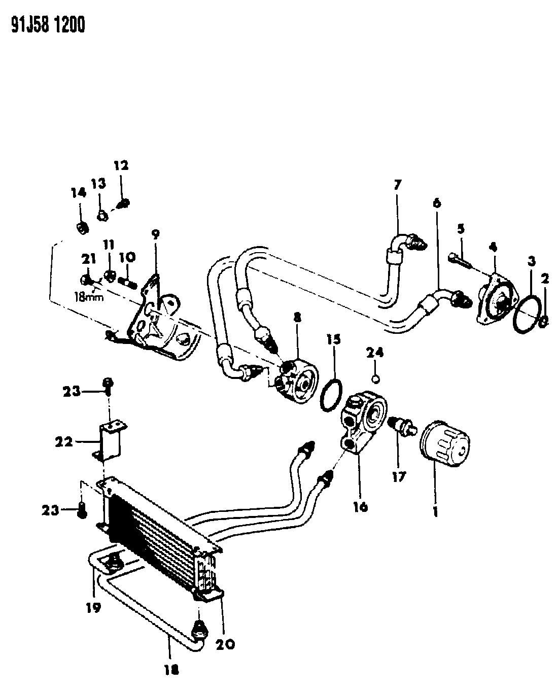 NISSAN T073 0077 - FILTER, OIL vvparts.bg