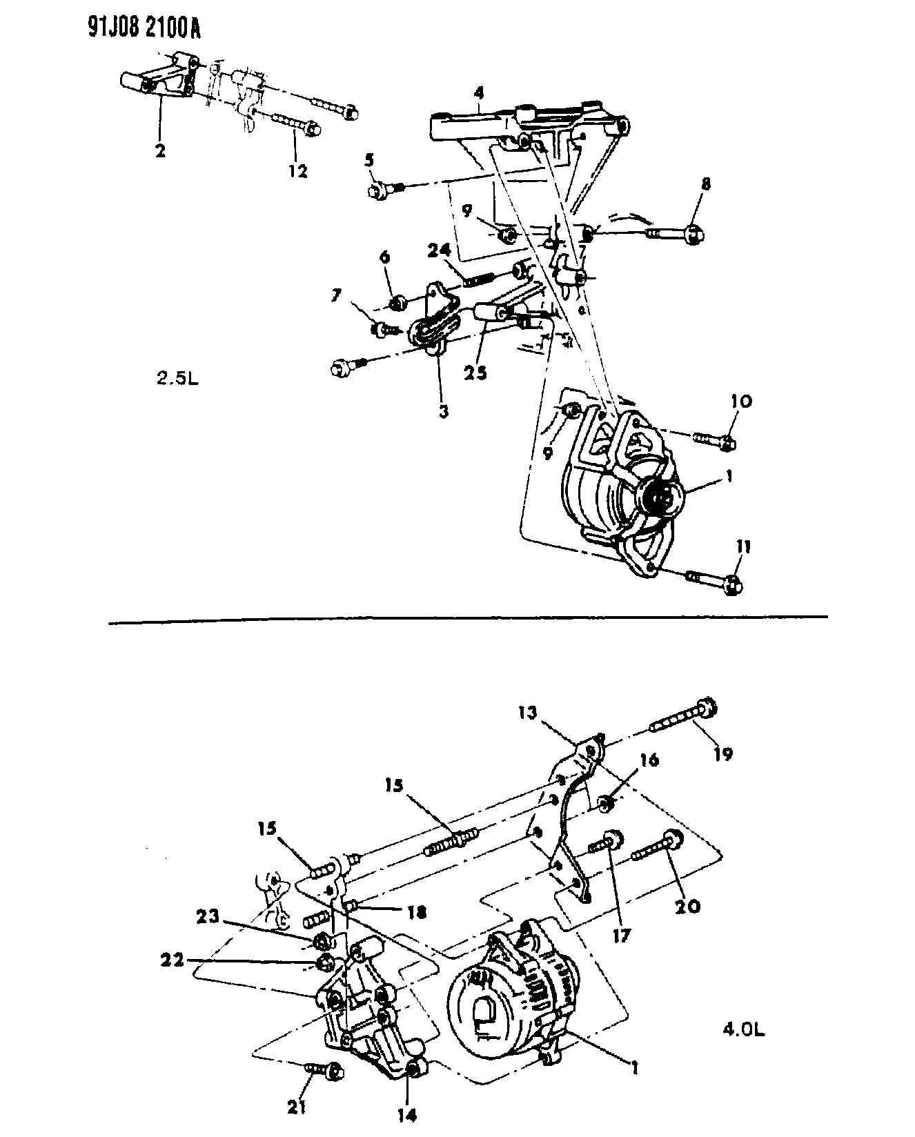 Jeep JR 775028 - Генератор vvparts.bg