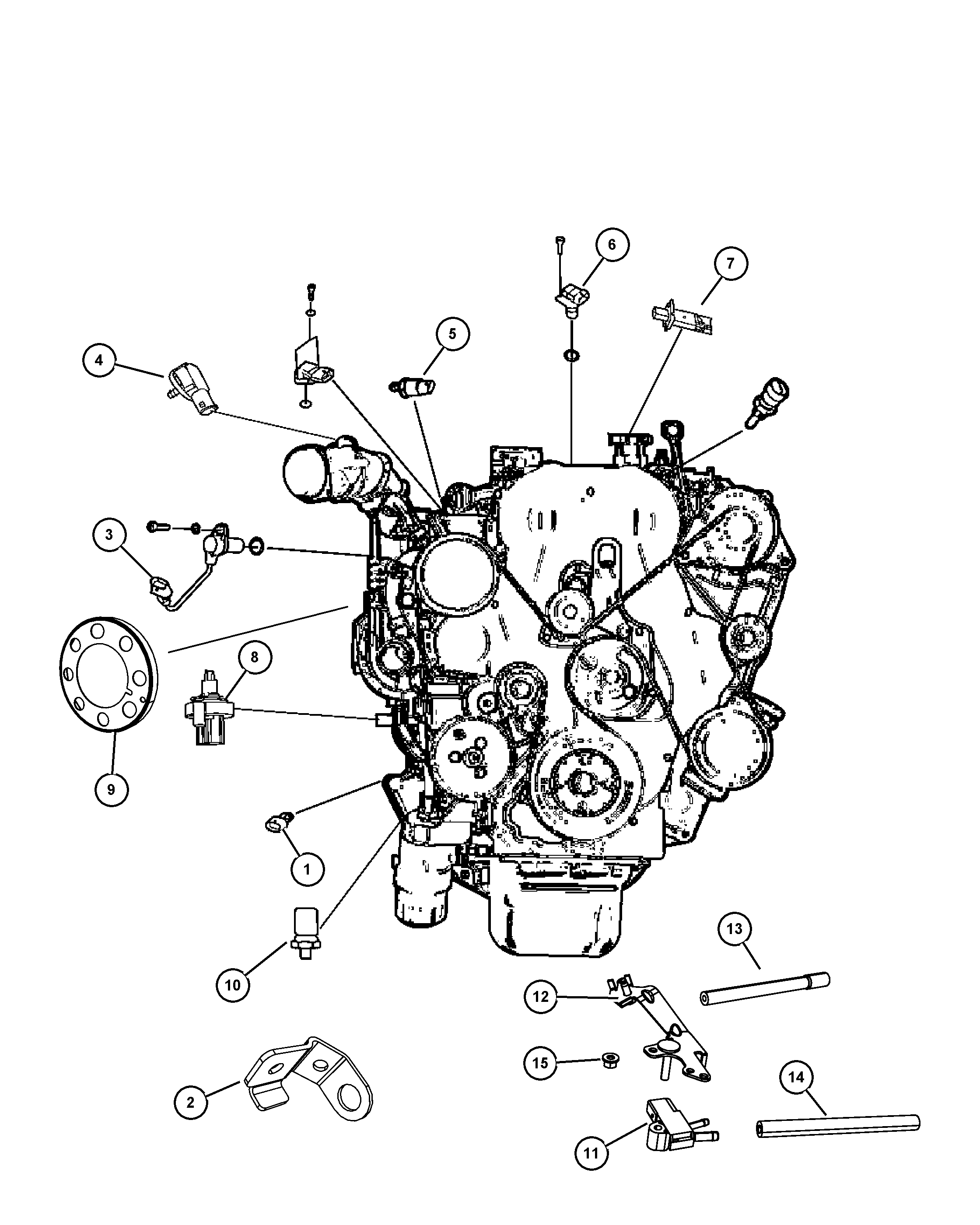 Jeep 68078 181AA - SENSOR DIFFERENTIAL PRESSURE vvparts.bg