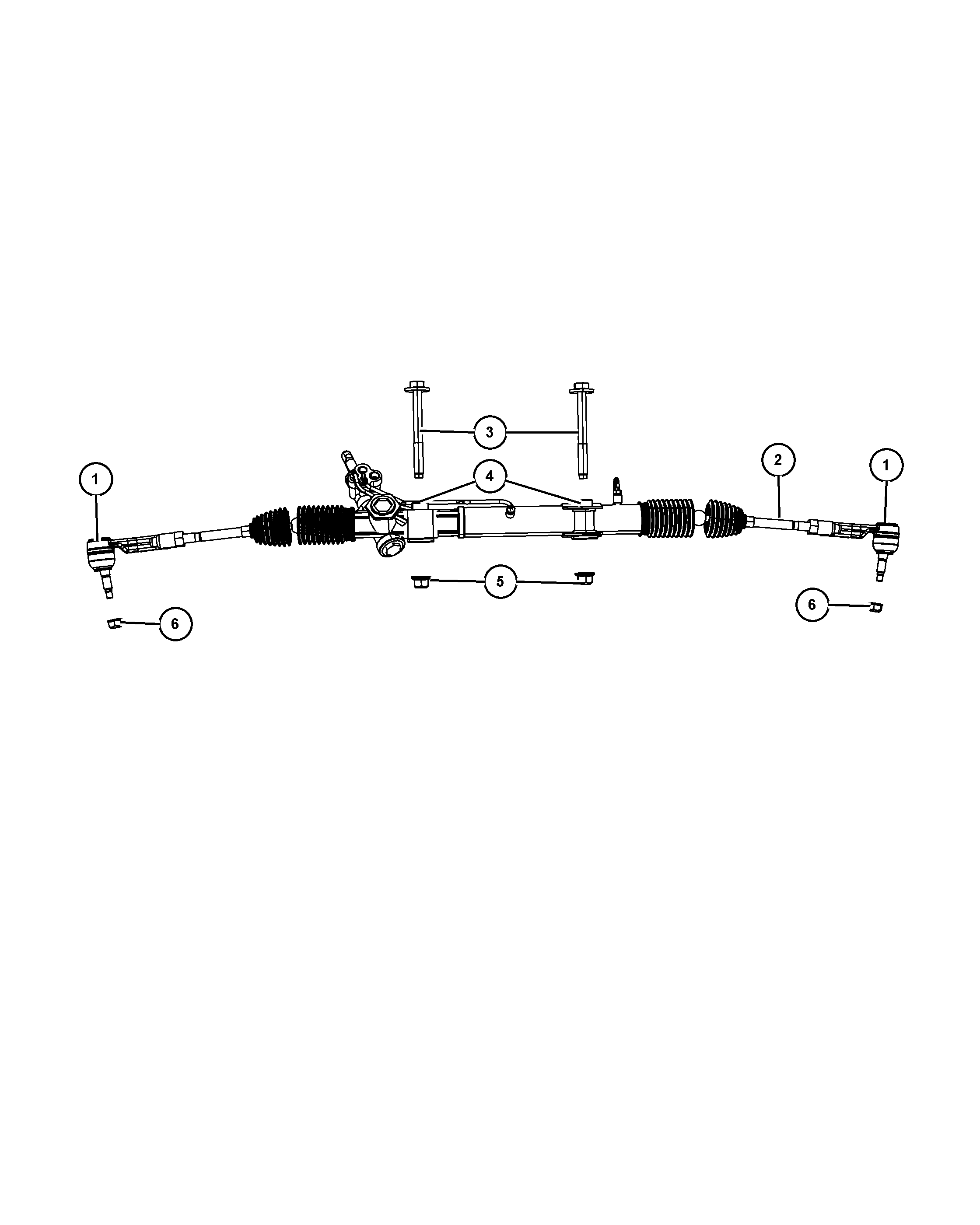 Dodge 52125 366AA - Накрайник на напречна кормилна щанга vvparts.bg