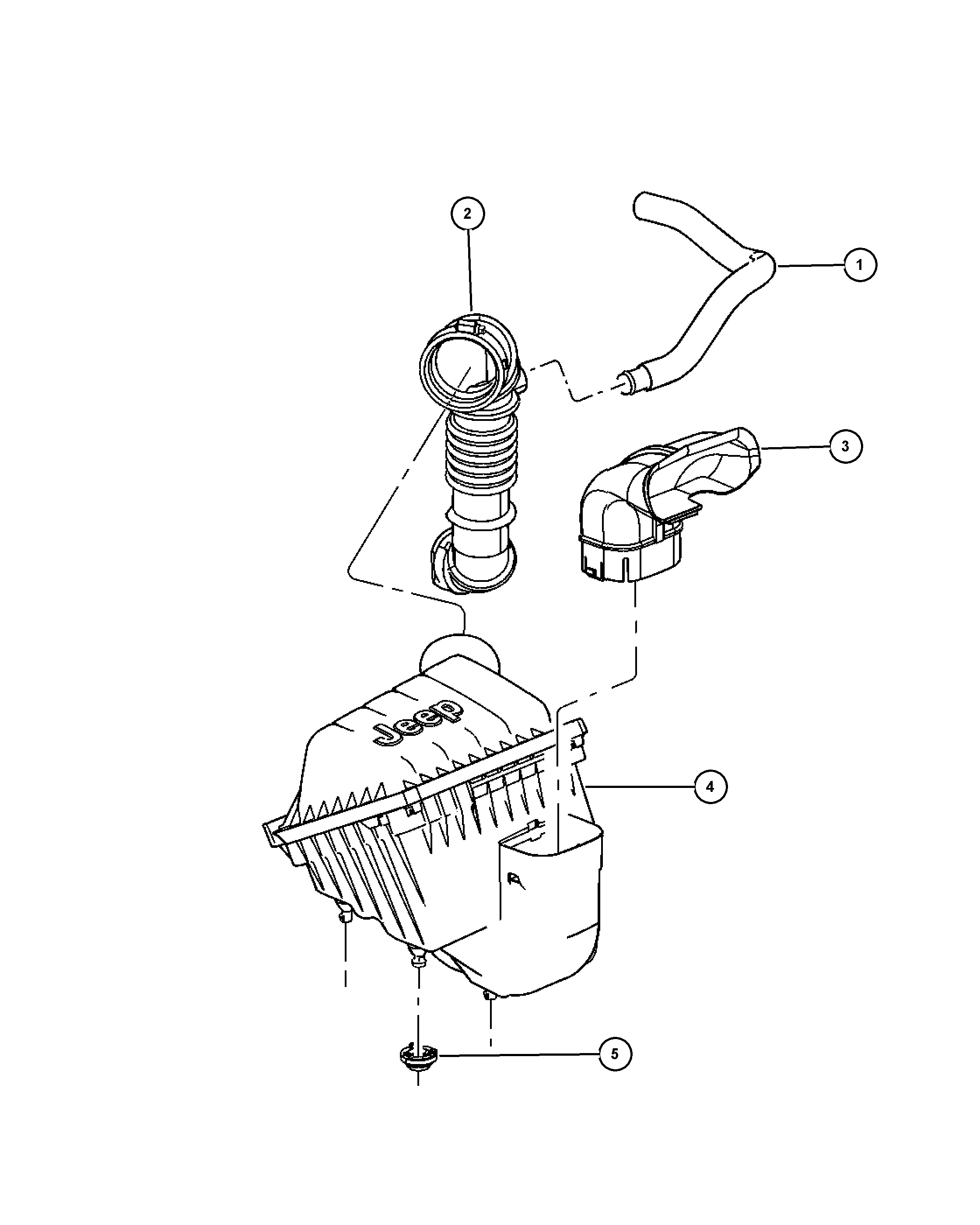 Chrysler 53013 107AB - Въздушен филтър vvparts.bg