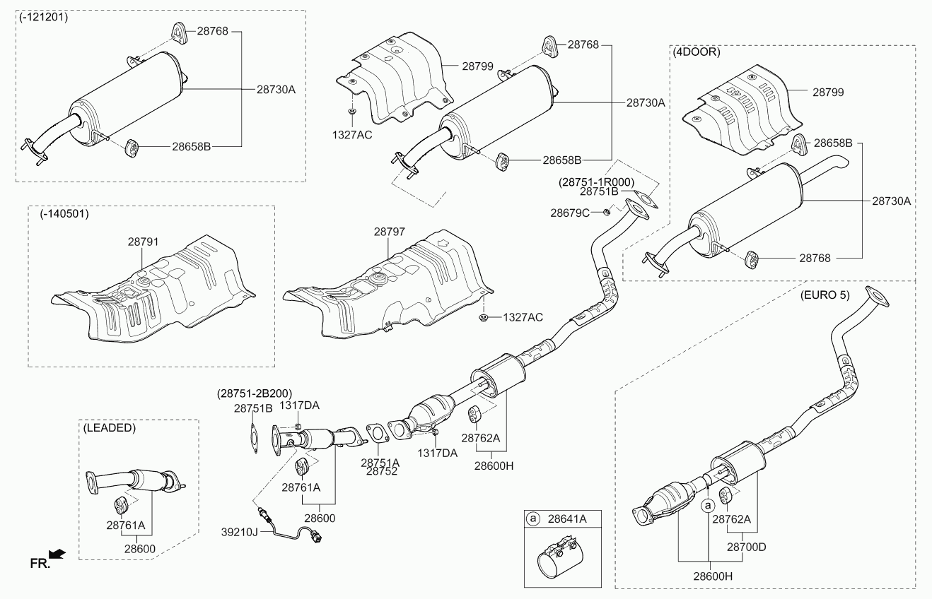 Hyundai 286581R000 - Лагерна втулка, стабилизатор vvparts.bg