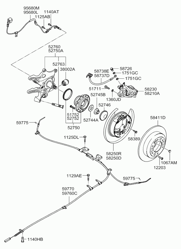 KIA 584114D000 - Спирачен диск vvparts.bg