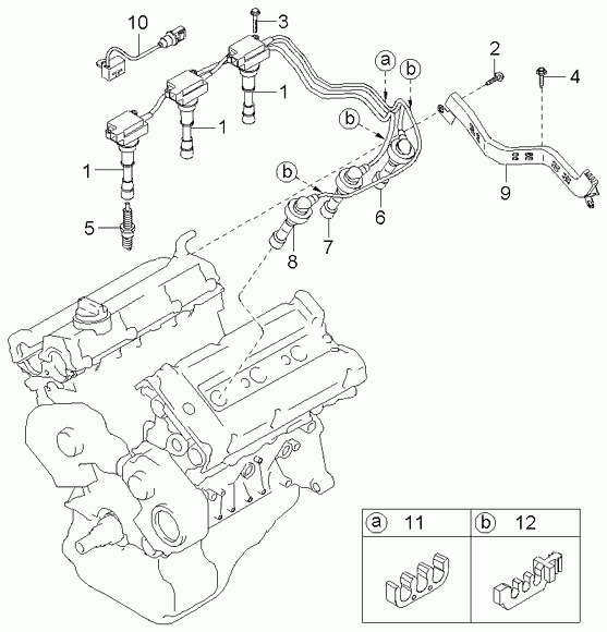 KIA 27420-39800 - Комплект запалителеи кабели vvparts.bg