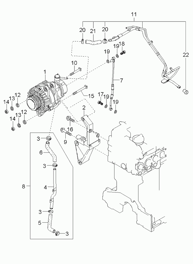 Hyundai 37300-4A112 - Генератор vvparts.bg