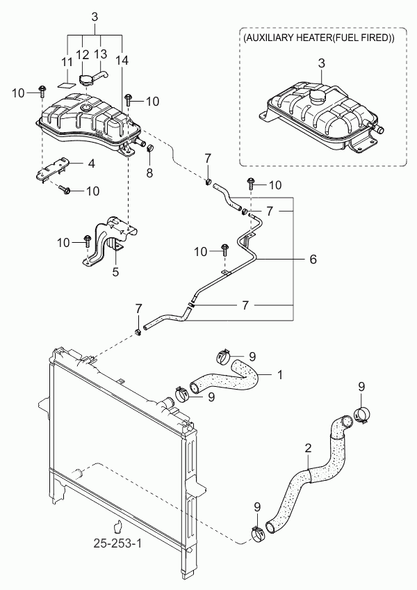 Hyundai 253303E000 - Капачка, гърловина за наливане на масло vvparts.bg