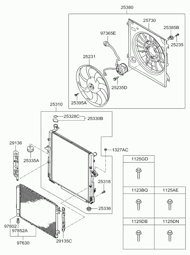 KIA 97802-25000 - Изсушител, климатизация vvparts.bg