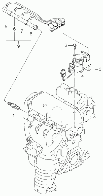 Hyundai 27501-02H00 - Комплект запалителеи кабели vvparts.bg