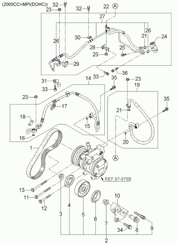 ISUZU 977131C200 - Пистов ремък vvparts.bg