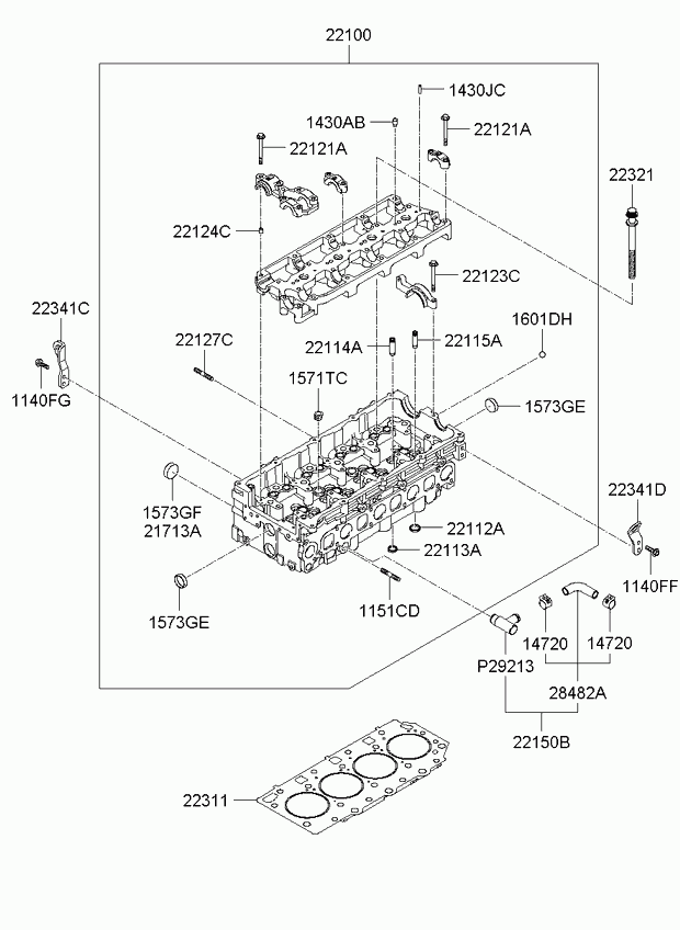 KIA 1472024006 - Крушка с нагреваема жичка, фар за движение през деня vvparts.bg