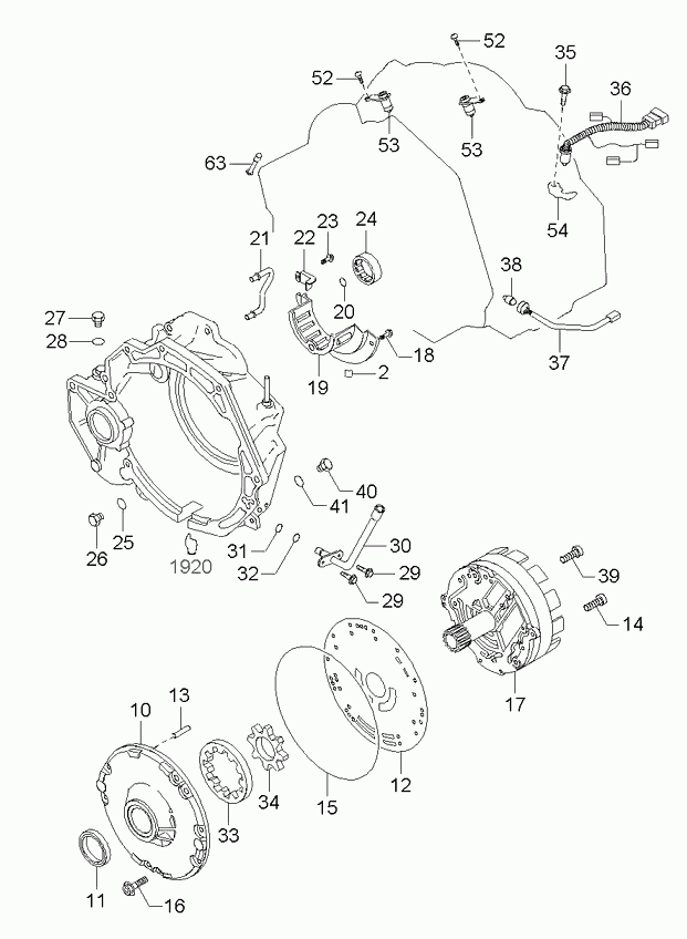 Hyundai 0K9A121412 - Датчик, скорост / обороти vvparts.bg