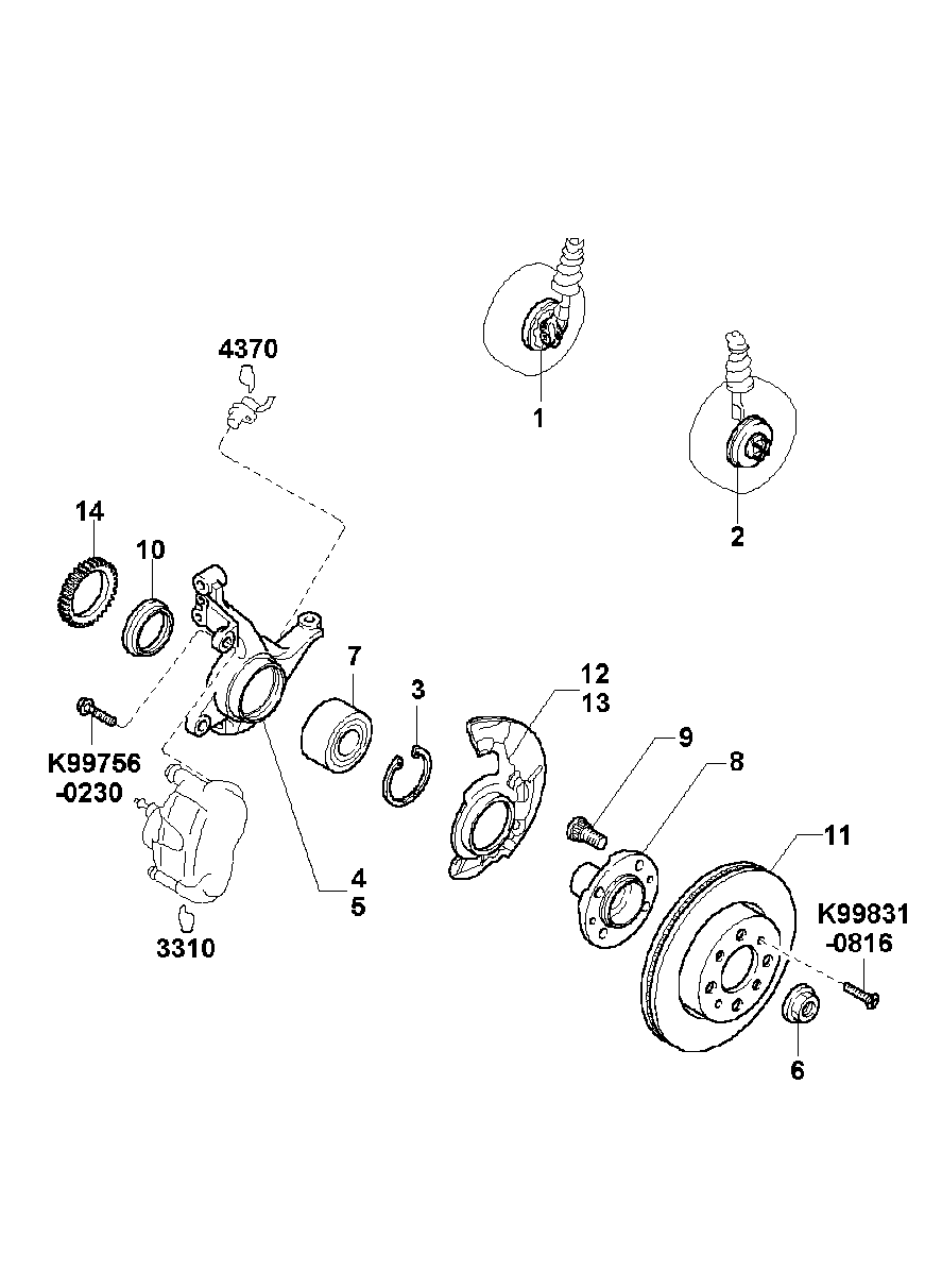 Hyundai 0K9AA33251B - Спирачен диск vvparts.bg