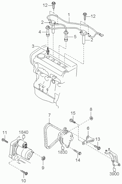 Hyundai 0K 2A 318 100A - Запалителна бобина vvparts.bg