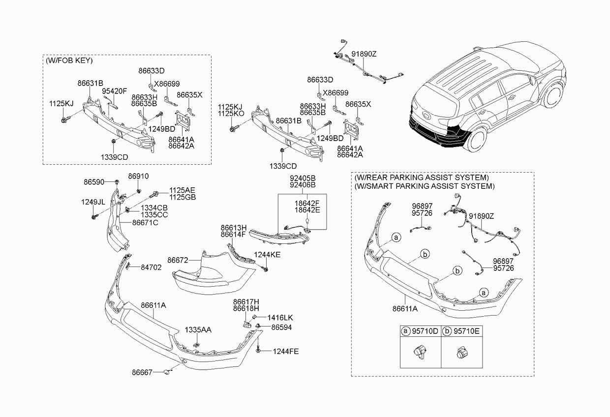 Hyundai 957203U000 - Датчик, парктроник vvparts.bg