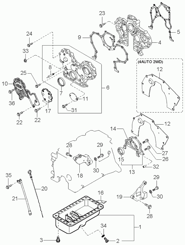 KIA K9956-41-400 - Уплътнителен пръстен, пробка за източване на маслото vvparts.bg