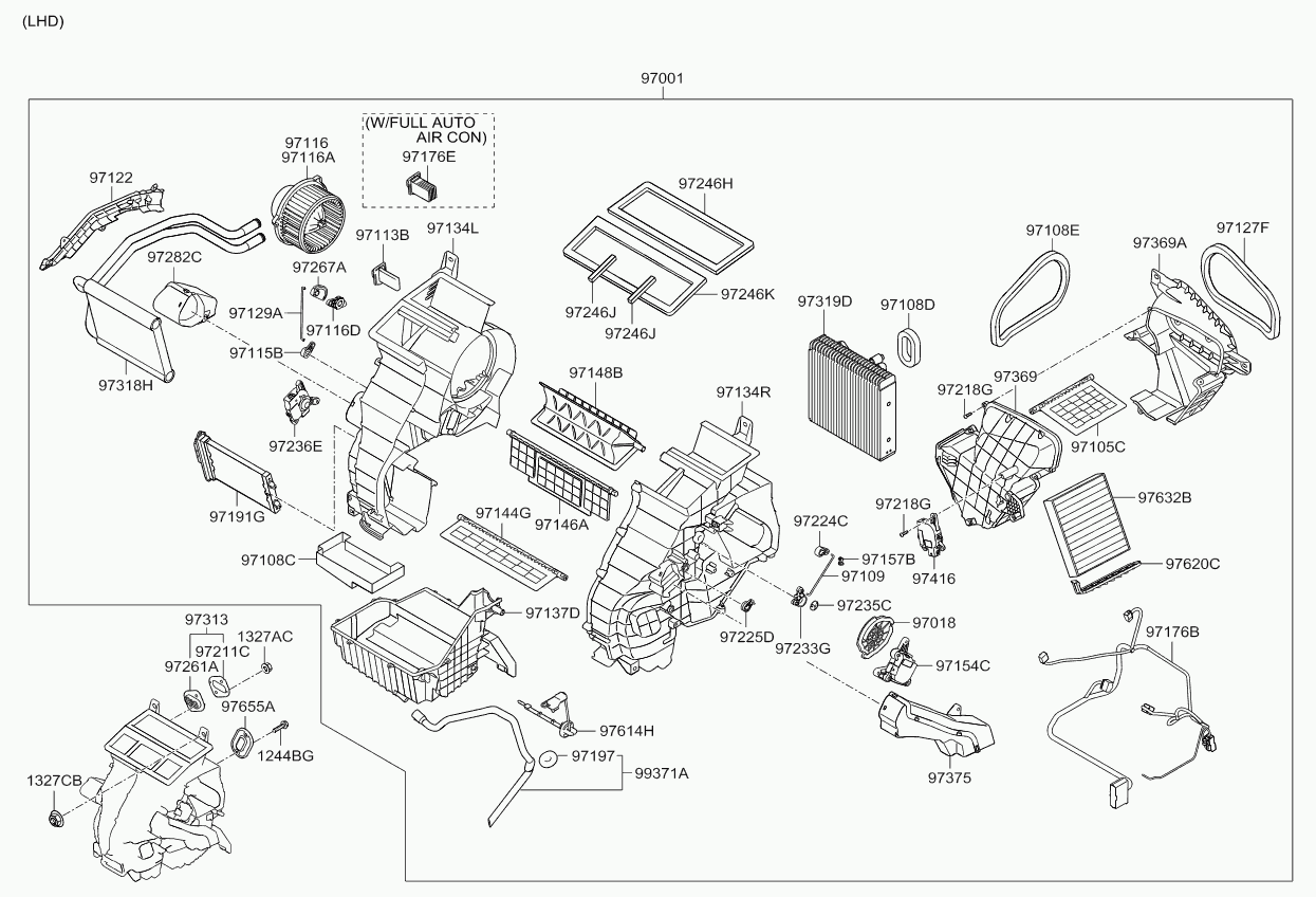 OM 971332K000 - Филтър купе (поленов филтър) vvparts.bg