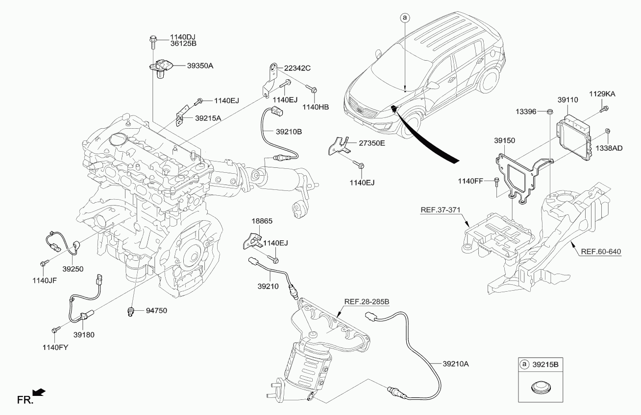 Hyundai 39210-2E700 - Ламбда-сонда vvparts.bg