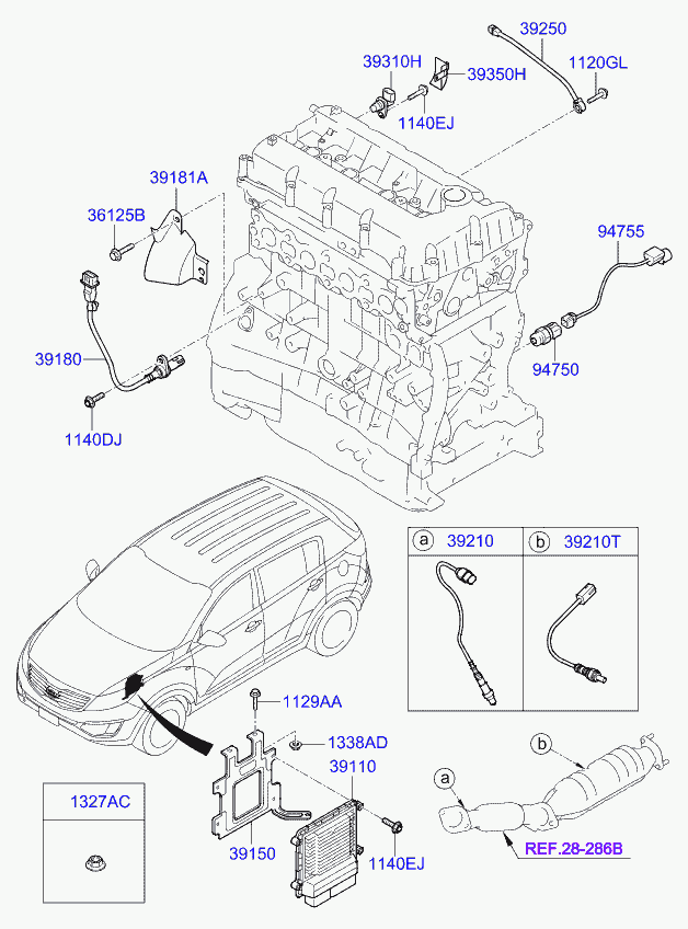 Hyundai 392102G380 - Ламбда-сонда vvparts.bg