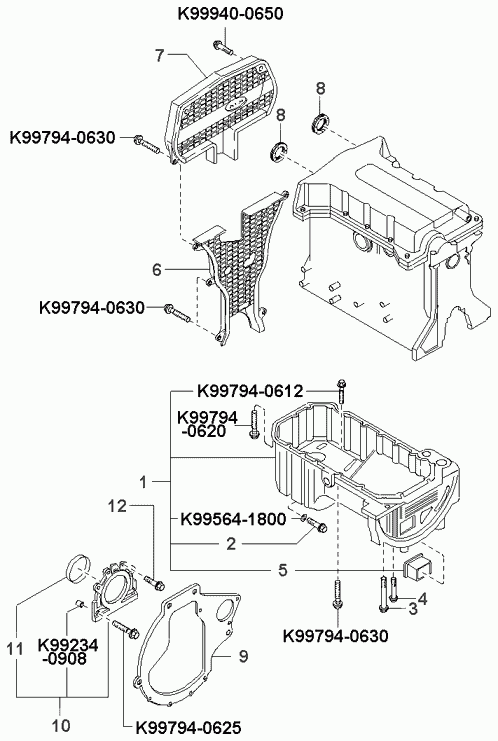 Hyundai 0B6S710404A - Болтова пробка, маслен картер vvparts.bg