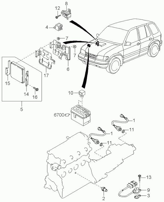 KIA KK 150-18-501D - Датчик, налягане на маслото vvparts.bg