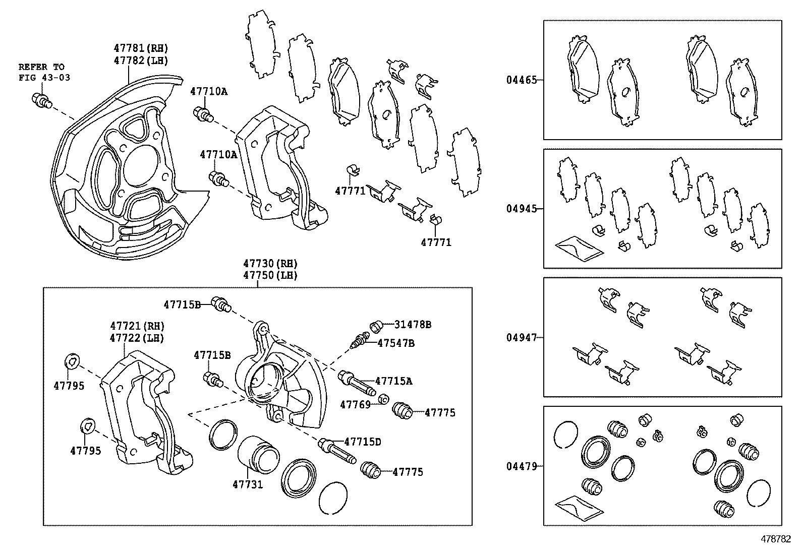 Daihatsu 47775-50010 - Маншон, водач на спирачния апарат vvparts.bg