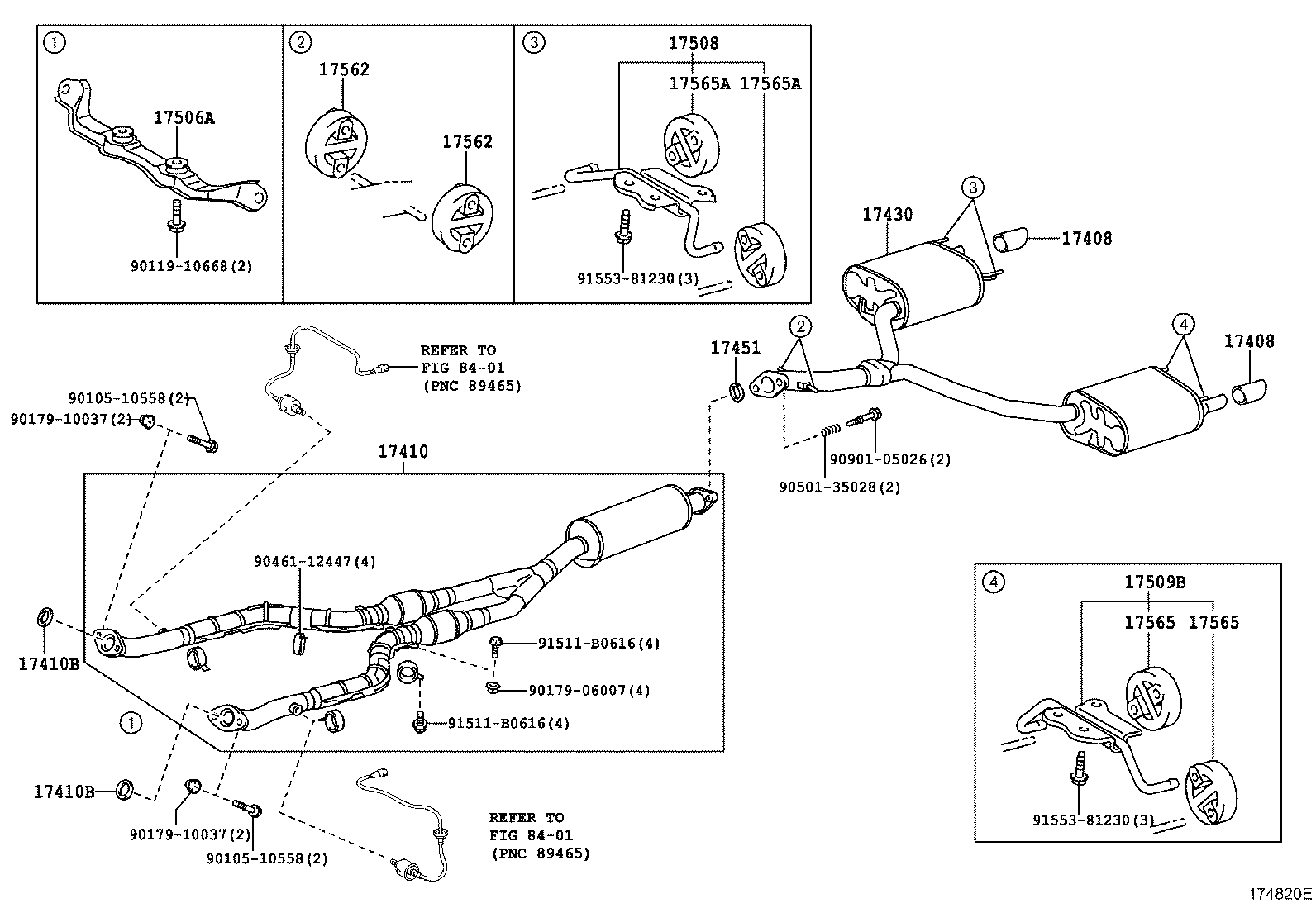 TOYOTA 17451-31010 - Уплътнителен пръстен, изпуск. тръба vvparts.bg