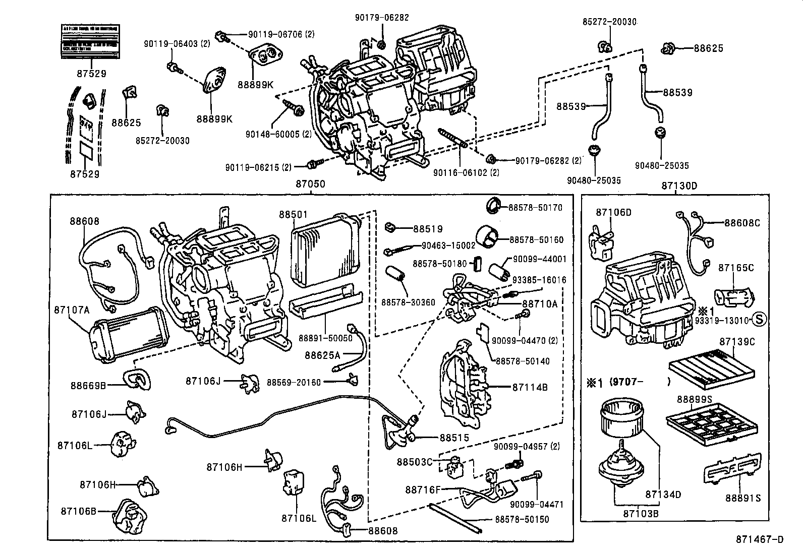 OM 8713950010 - Филтър купе (поленов филтър) vvparts.bg