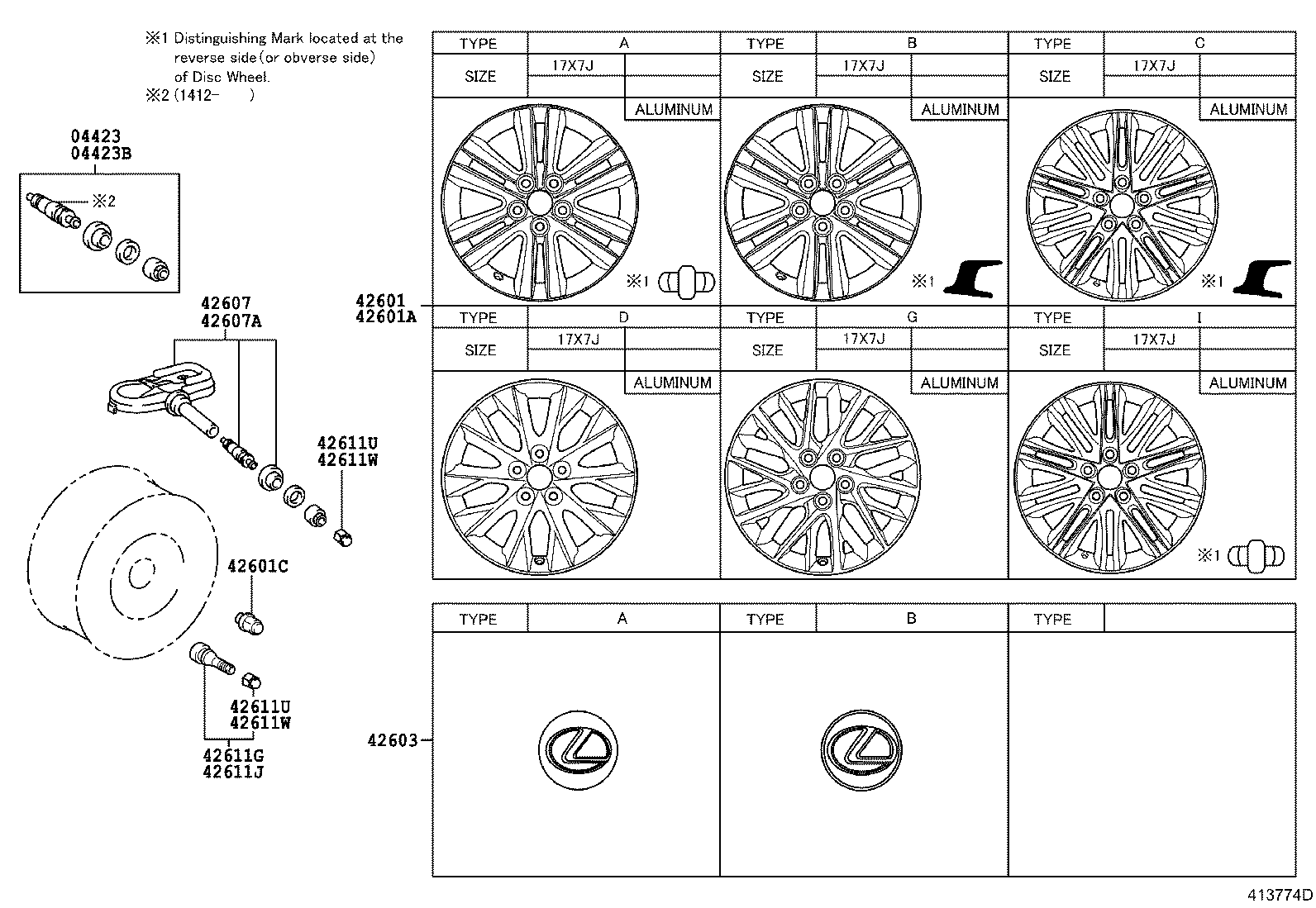 TOYOTA 90942-01033 - Гайка на колелото vvparts.bg