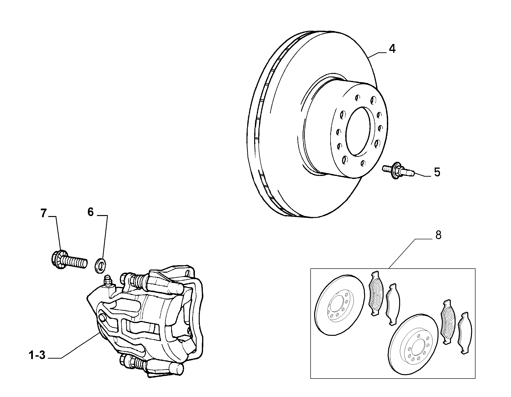 FIAT 71739635 - Спирачен диск vvparts.bg