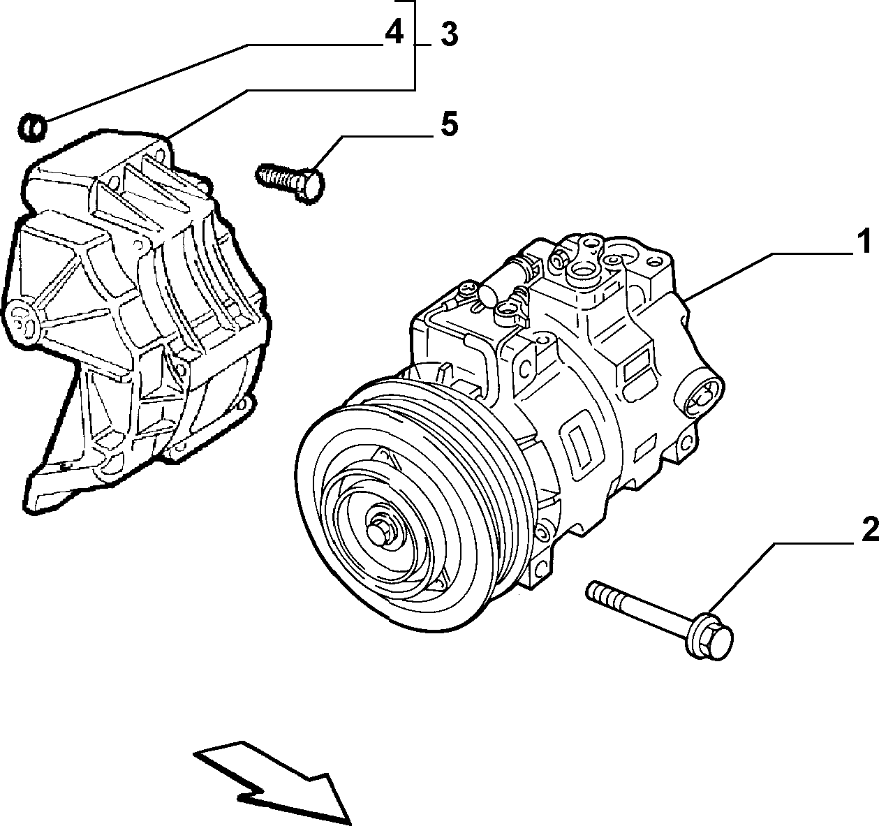 Alfa Romeo 467 7509 4 - Компресор, климатизация vvparts.bg