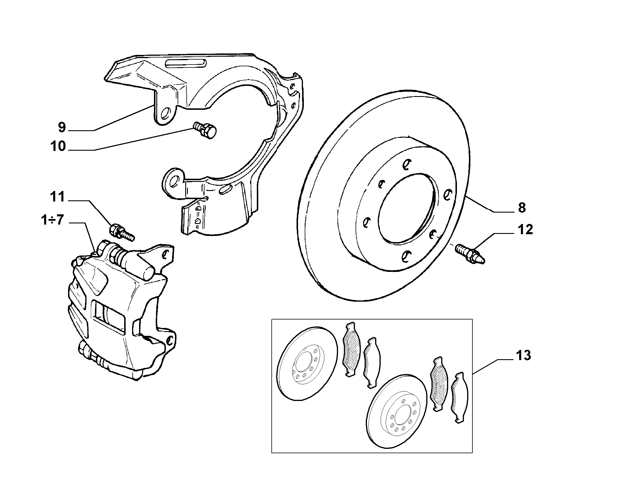 Abarth 71769483 - Спирачен диск vvparts.bg