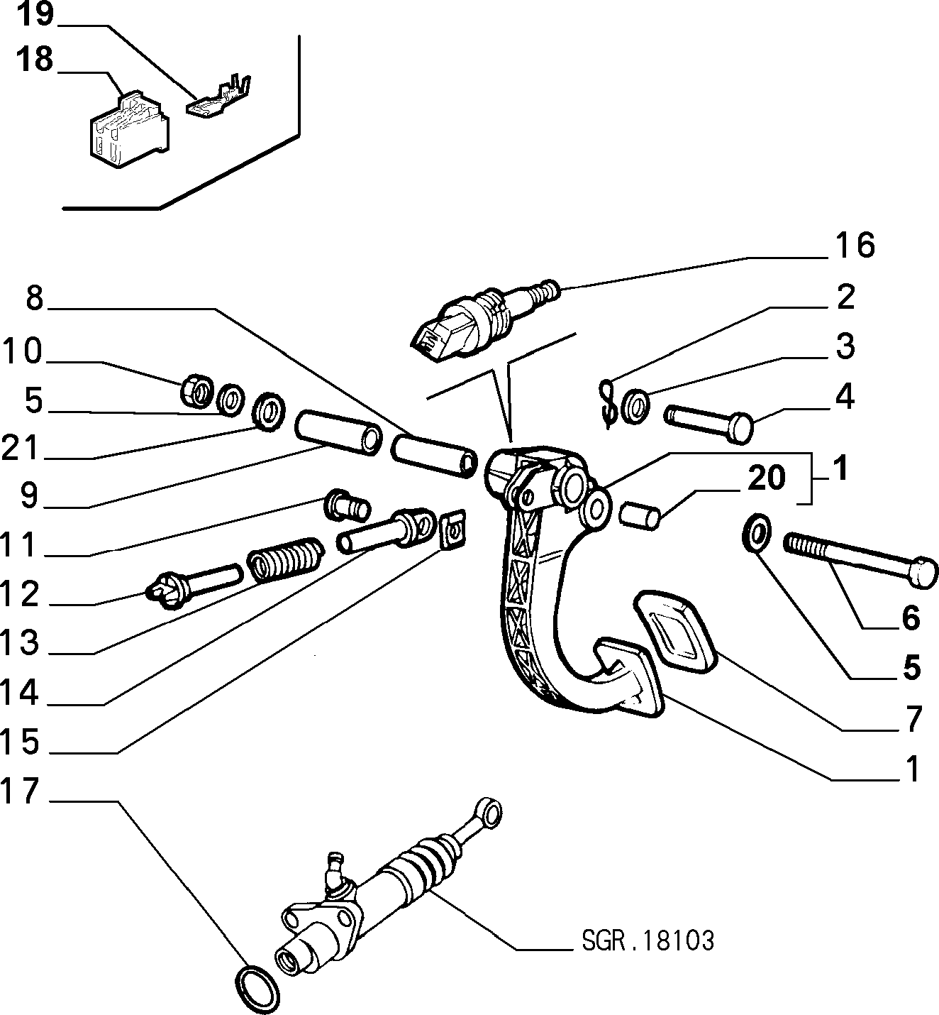 FIAT 12642021 - Тампон на макферсън vvparts.bg