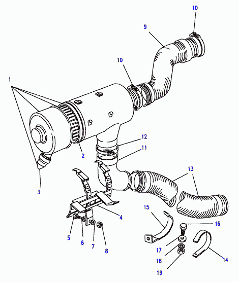 Rover NTC 6660 - Въздушен филтър vvparts.bg