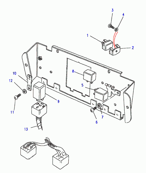 ROVER/AUSTIN YWB10032L - Реле, къси светлини vvparts.bg