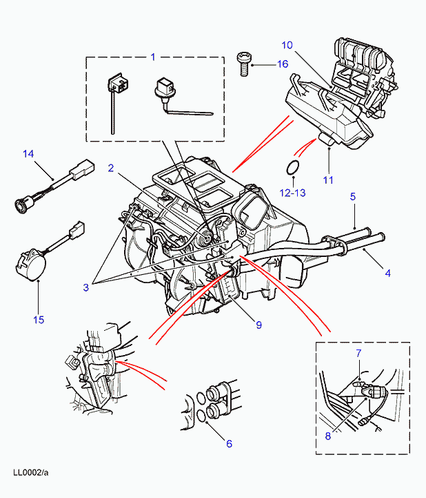 Land Rover STC3262 - Водна помпа vvparts.bg