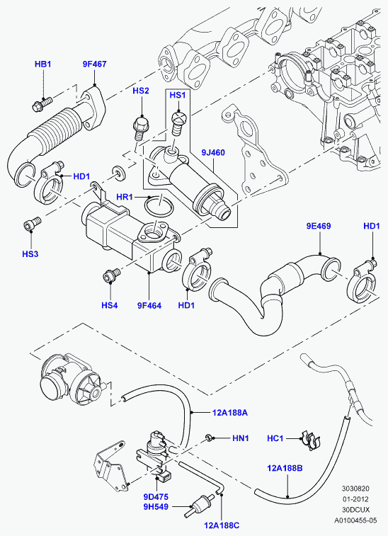 Land Rover PHB 000450 - Горивен филтър vvparts.bg