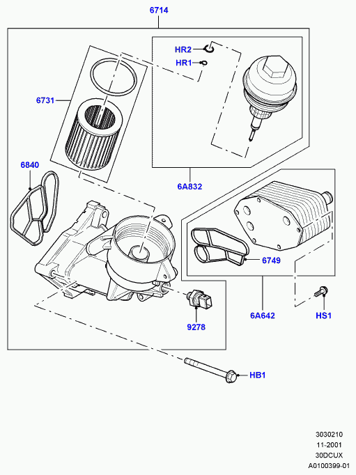 Land Rover LR005792 - Датчик, налягане на маслото vvparts.bg