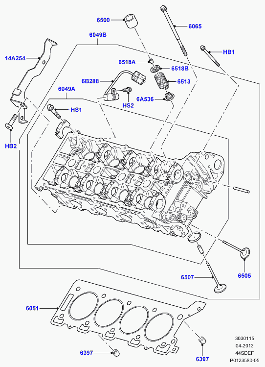 Land Rover 3598716 - Гумичка на клапан, уплътн. пръстен, стъбло на кл. vvparts.bg