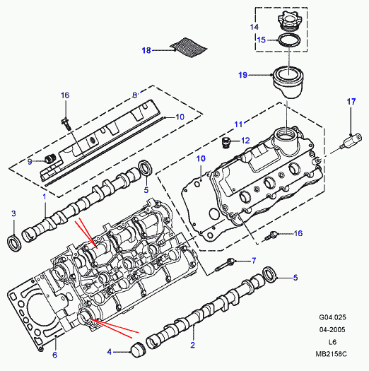 Austin LUC100290L - Семеринг, колянов вал vvparts.bg