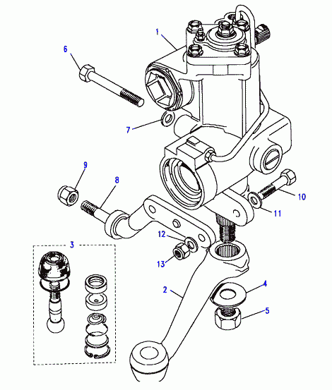 Rover RTC 5870 - Накрайник на напречна кормилна щанга vvparts.bg