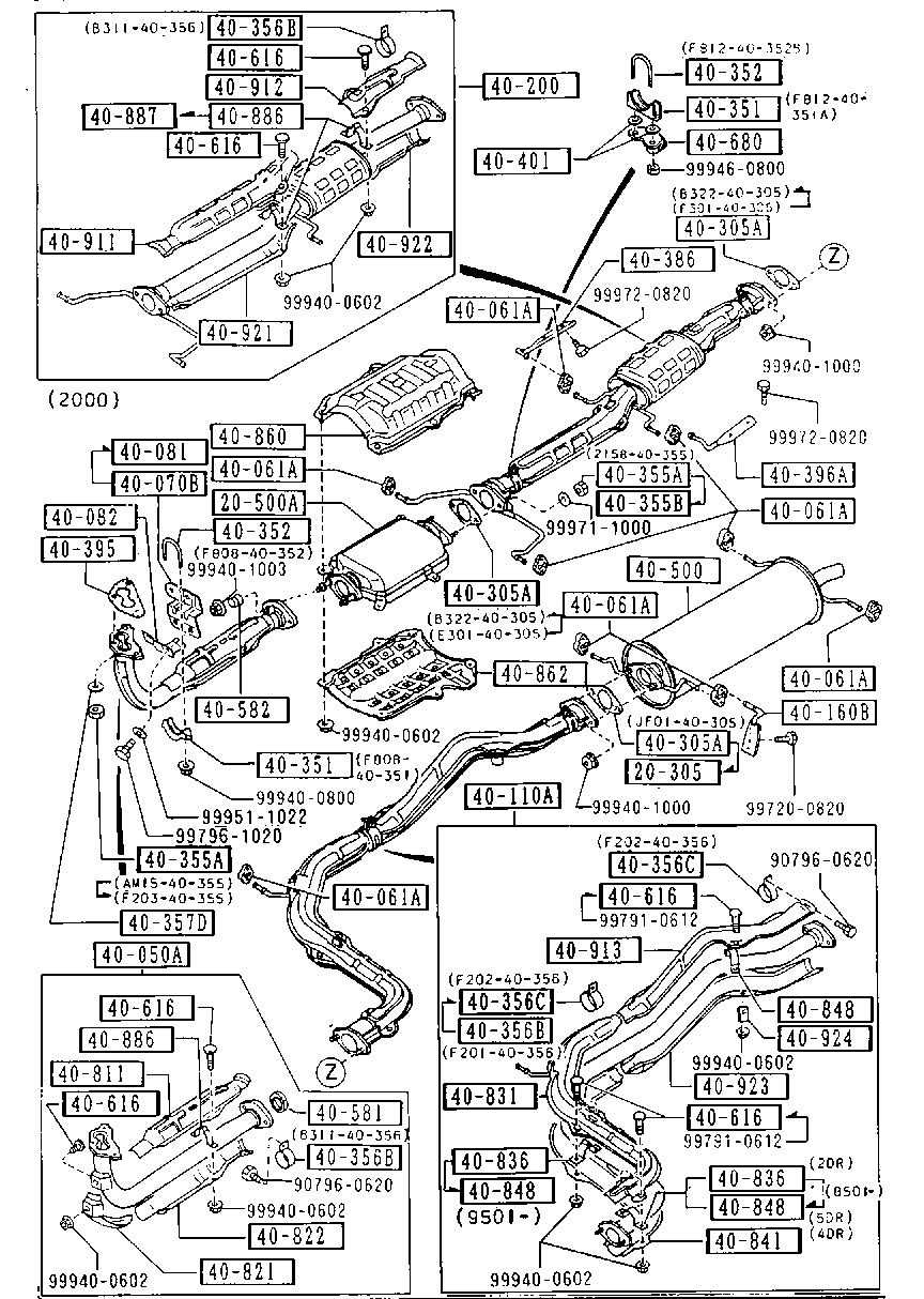 KIA E301-40-305 - Уплътнителен пръстен, изпуск. тръба vvparts.bg