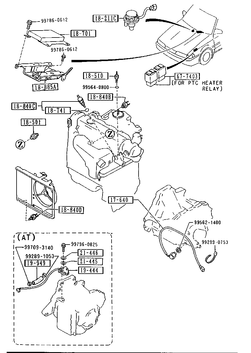 MAZDA B366 18 501 - Датчик, налягане на маслото vvparts.bg