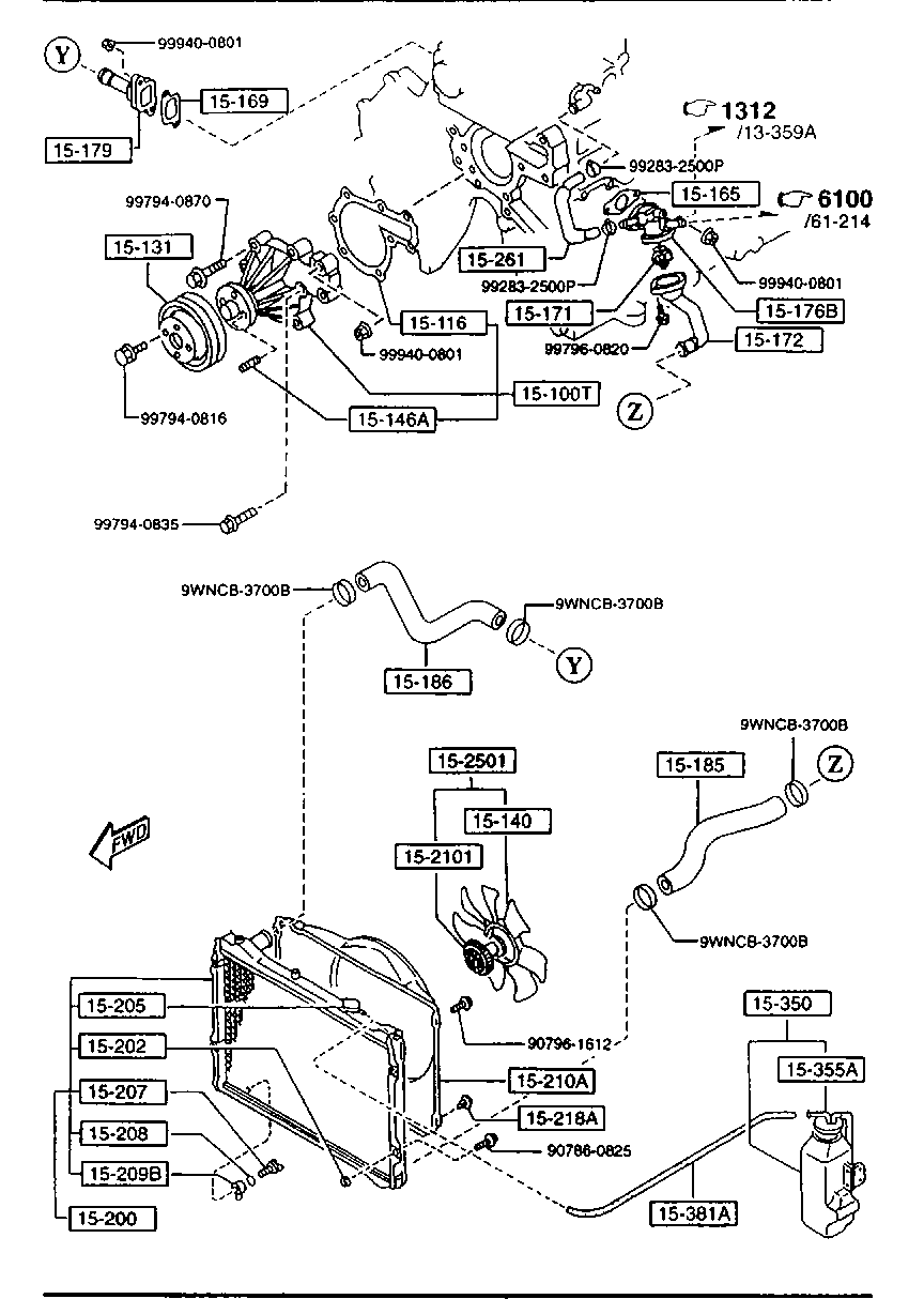 Suzuki D316-15-205 - Капачка, радиатор vvparts.bg